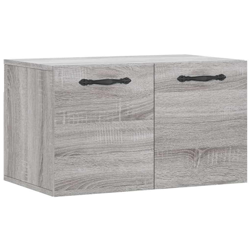 Veggskap grå sonoma 60x36,5x35 cm konstruert tre