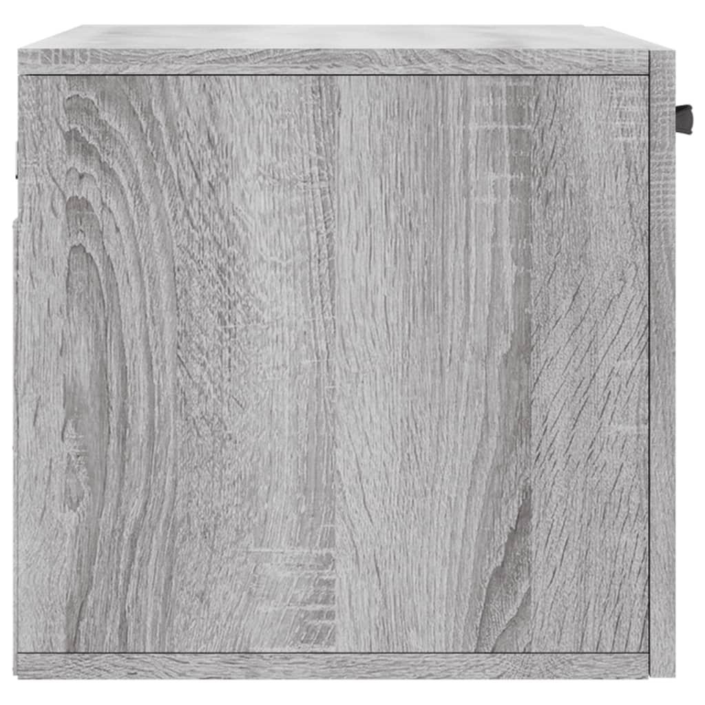 Veggskap grå sonoma 60x36,5x35 cm konstruert tre