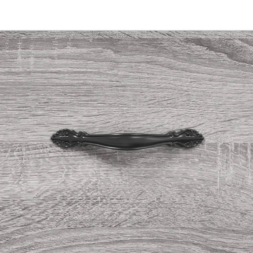 Veggskap grå sonoma 60x36,5x35 cm konstruert tre