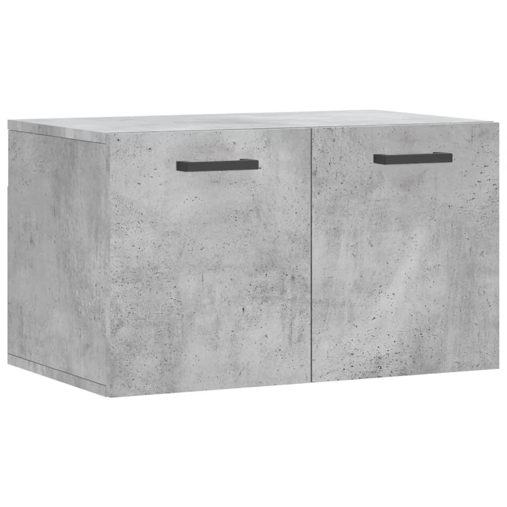 Veggskap betonggrå 60x36,5x35 cm konstruert tre
