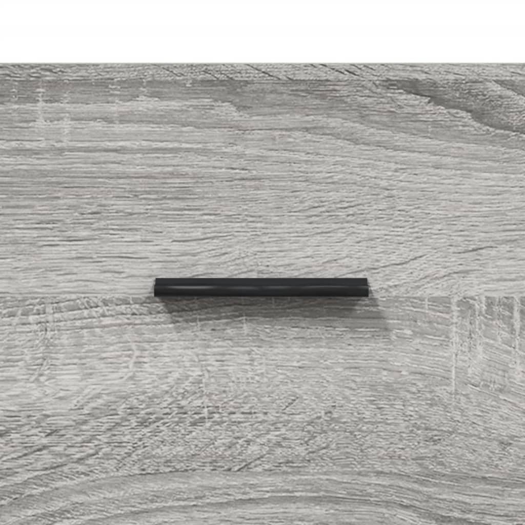 Veggskap grå sonoma 60x36,5x35 cm konstruert tre