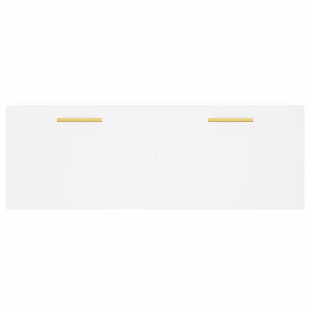 Veggskap hvit 100x36,5x35 cm konstruert tre