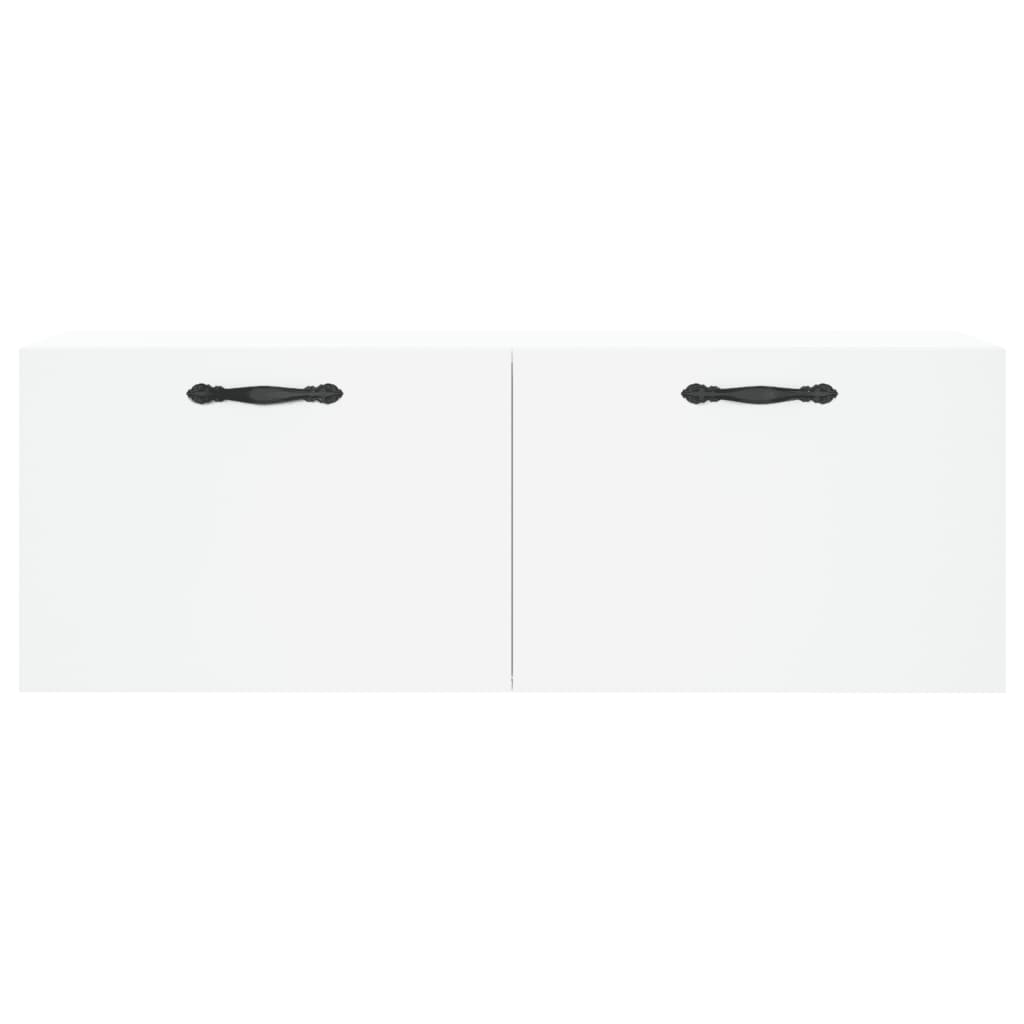 Veggskap hvit 100x36,5x35 cm konstruert tre