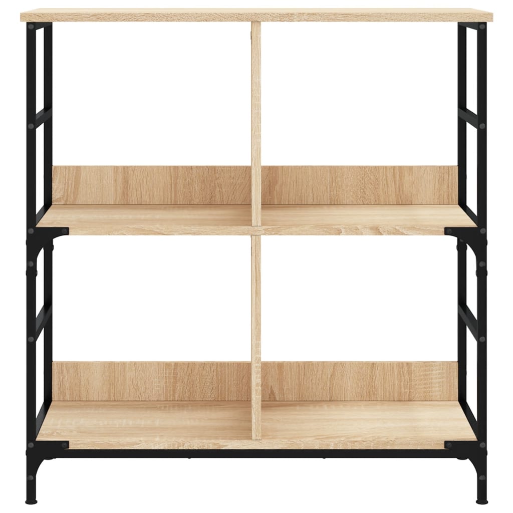 Bokhylle sonoma eik 78,5x33x82 cm konstruert tre
