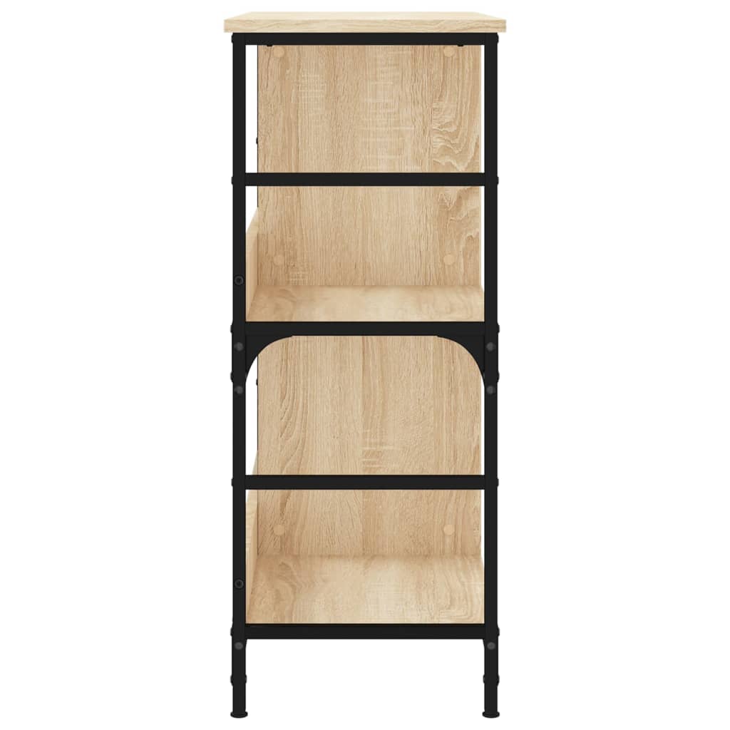 Bokhylle sonoma eik 78,5x33x82 cm konstruert tre