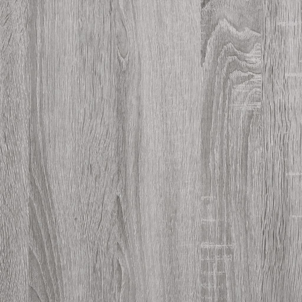Skjenk grå sonoma 100x35x80 cm konstruert tre
