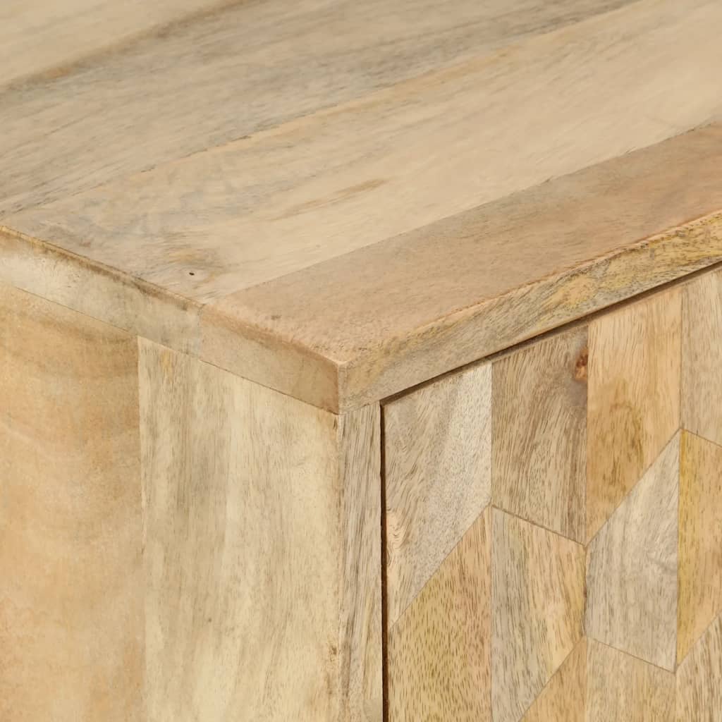 Kommode 70x35x70 cm heltre mango