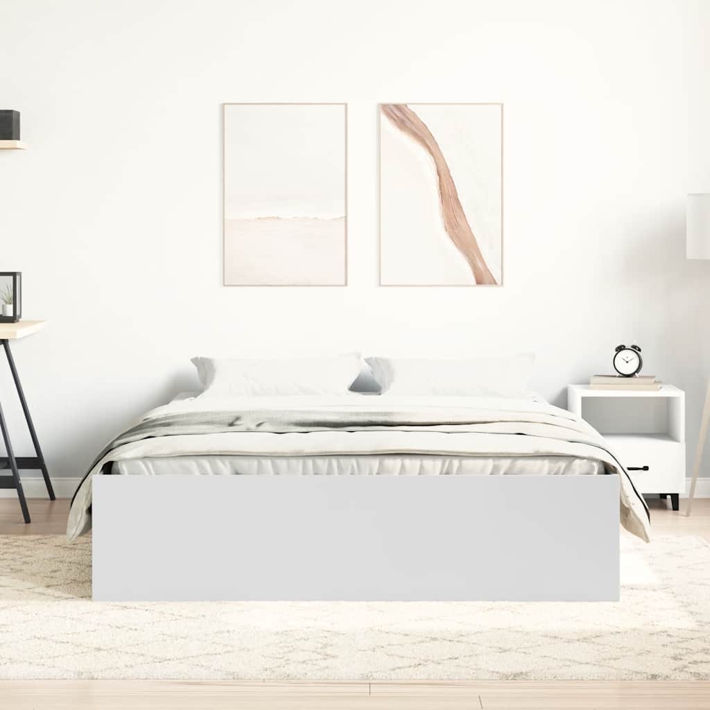 Sengeramme hvit 120x200 cm
