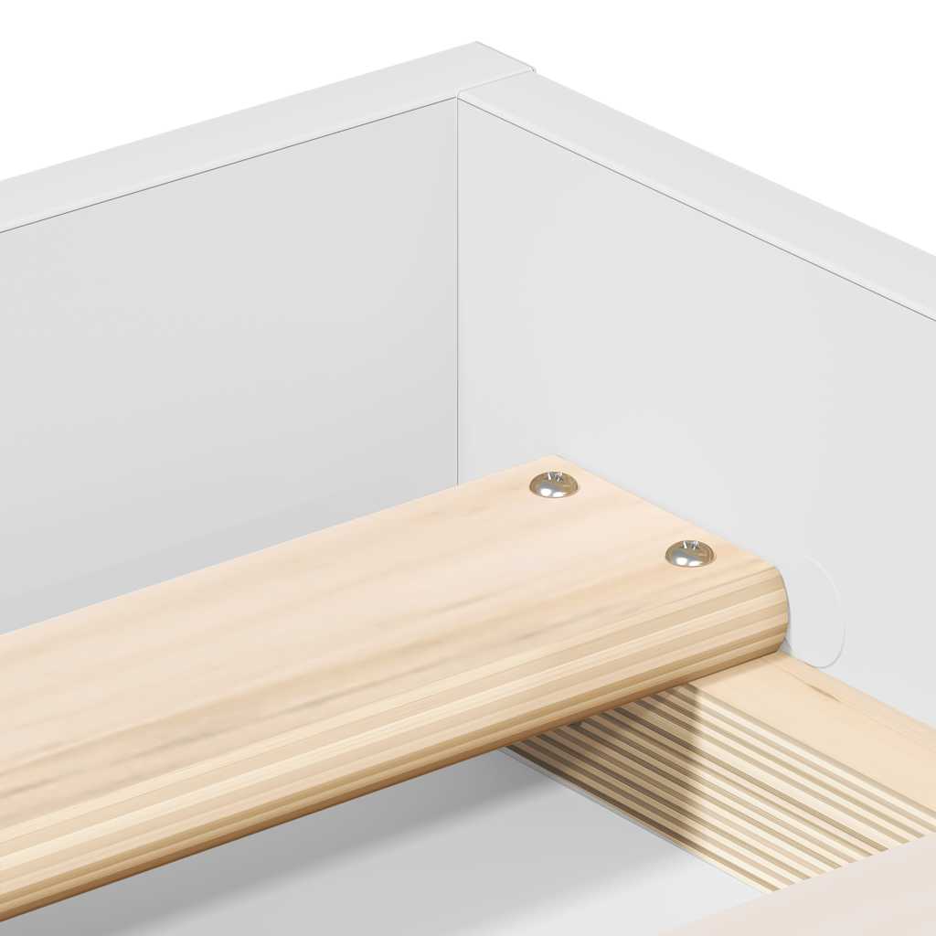 Sengeramme hvit 120x190 cm
