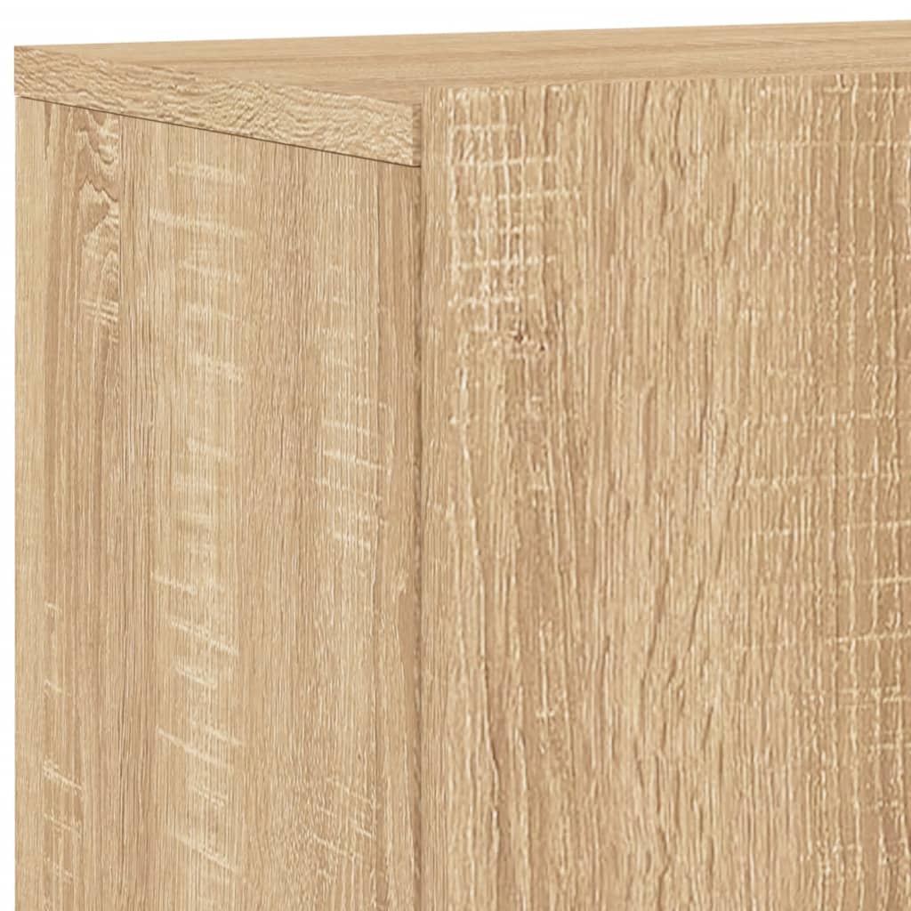 Veggmontert TV-benk sonoma eik 60x30x41 cm