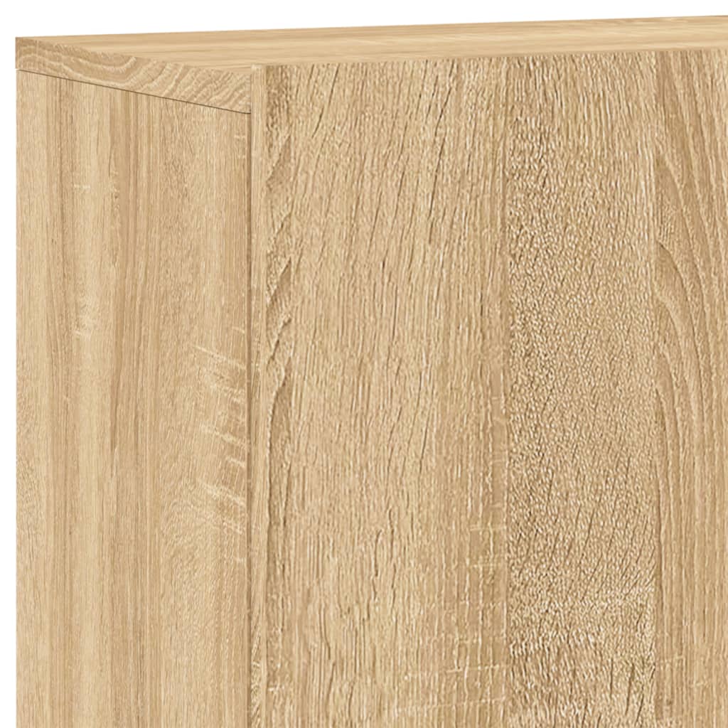 Veggmontert TV-benk sonoma eik 100x30x41 cm