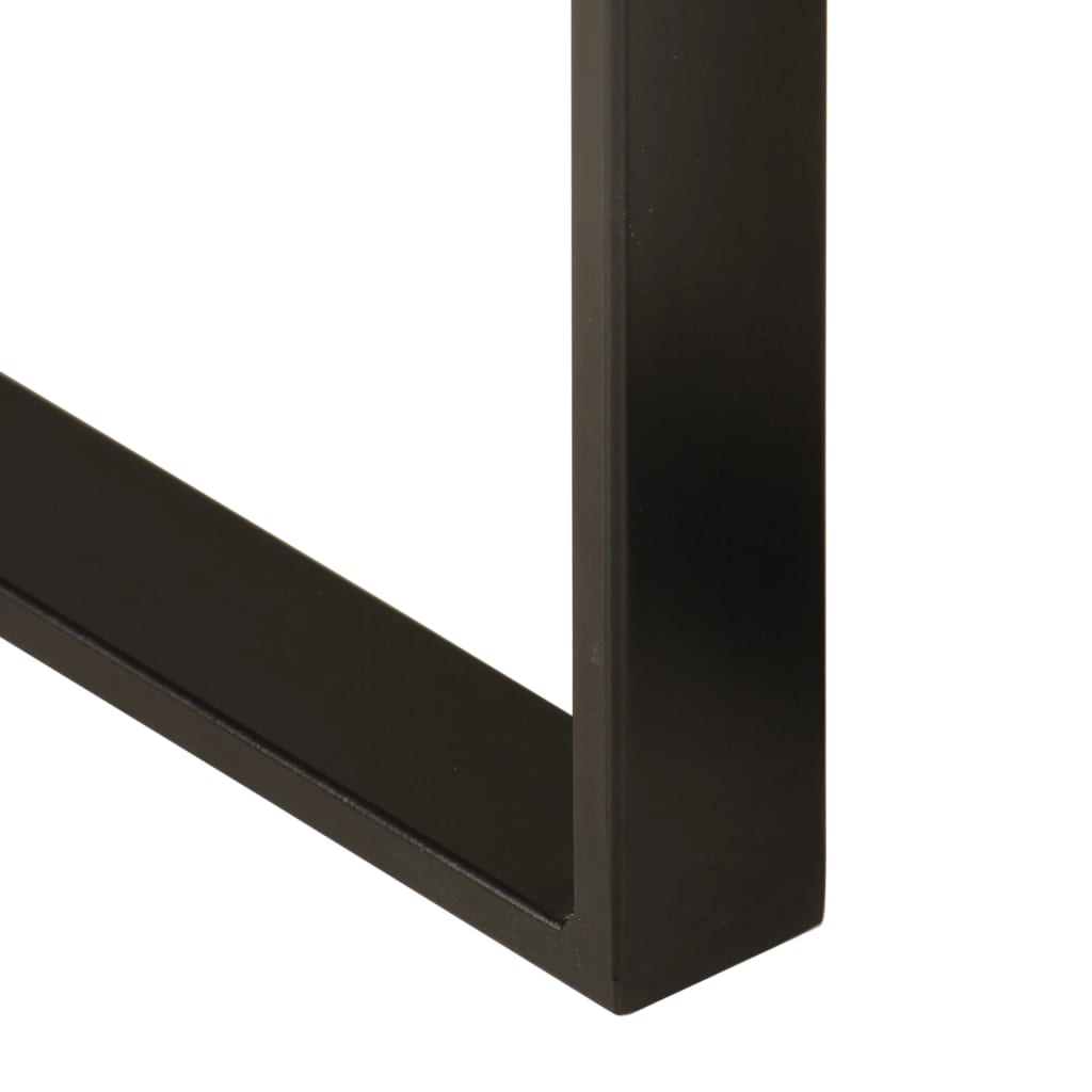 Stablebord med naturlig kant 3 stk heltre mango