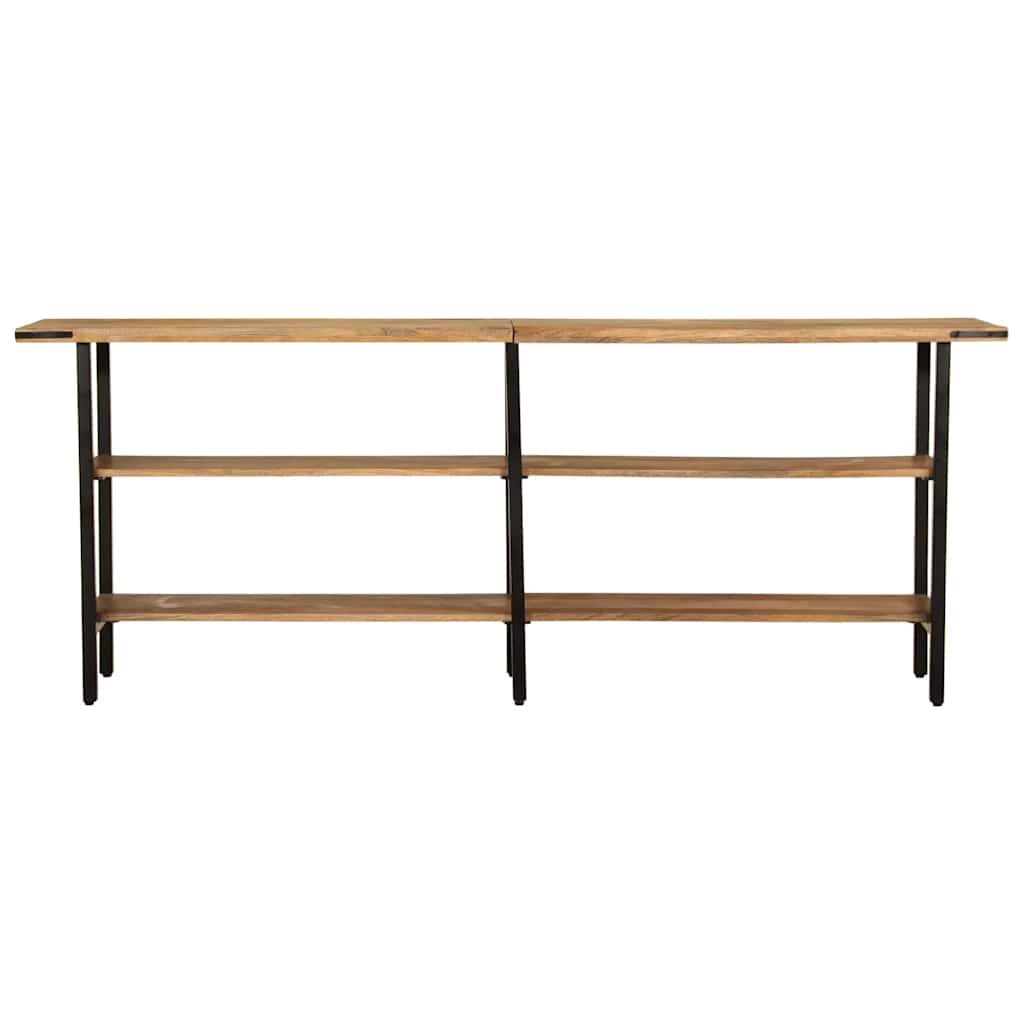 Konsollbord 180x35x70 cm heltre mango