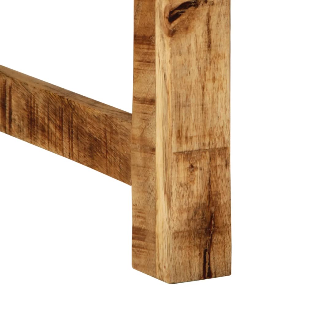Stablebare sidebord 3 stk grovt heltre mangotre