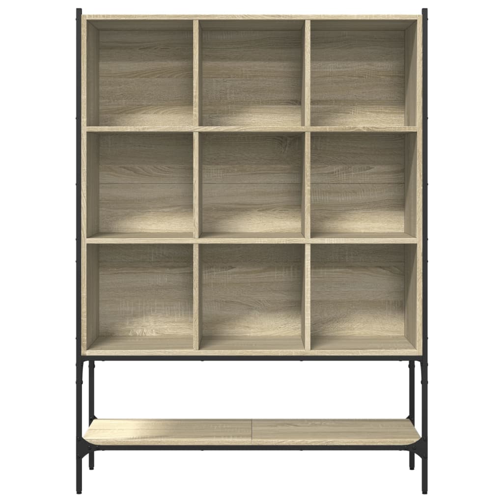 Bokhylle sonoma eik 102x30x141,5 cm konstruert tre