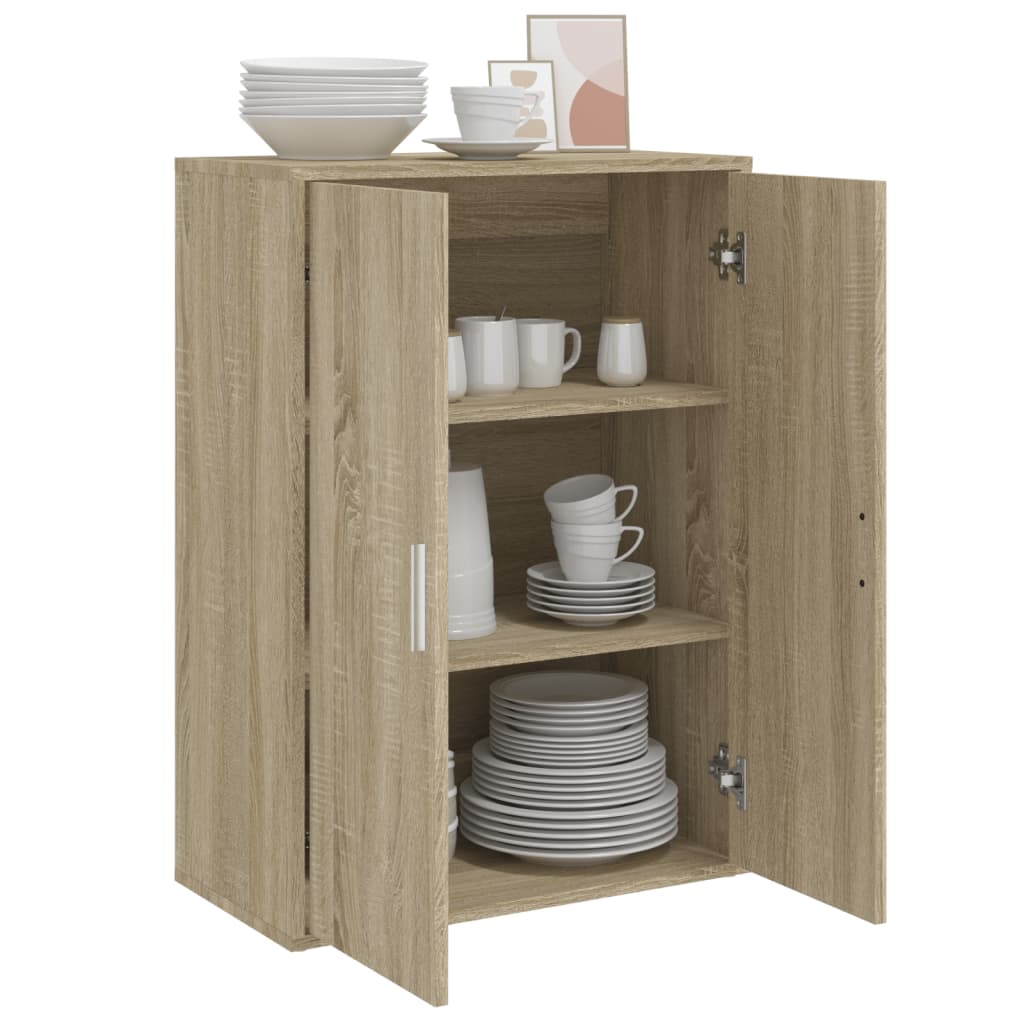 Skjenk sonoma eik 60x31x84 cm konstruert tre