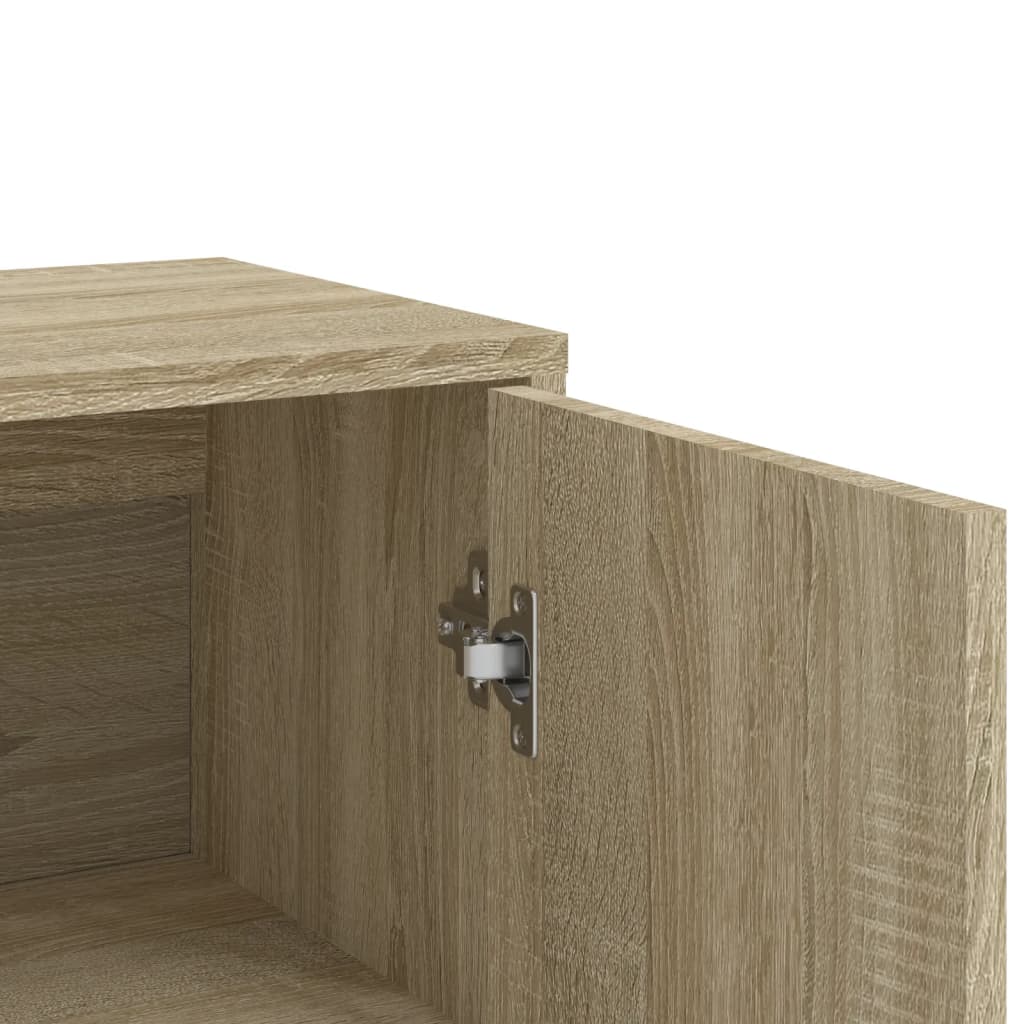 Skjenk sonoma eik 60x31x84 cm konstruert tre