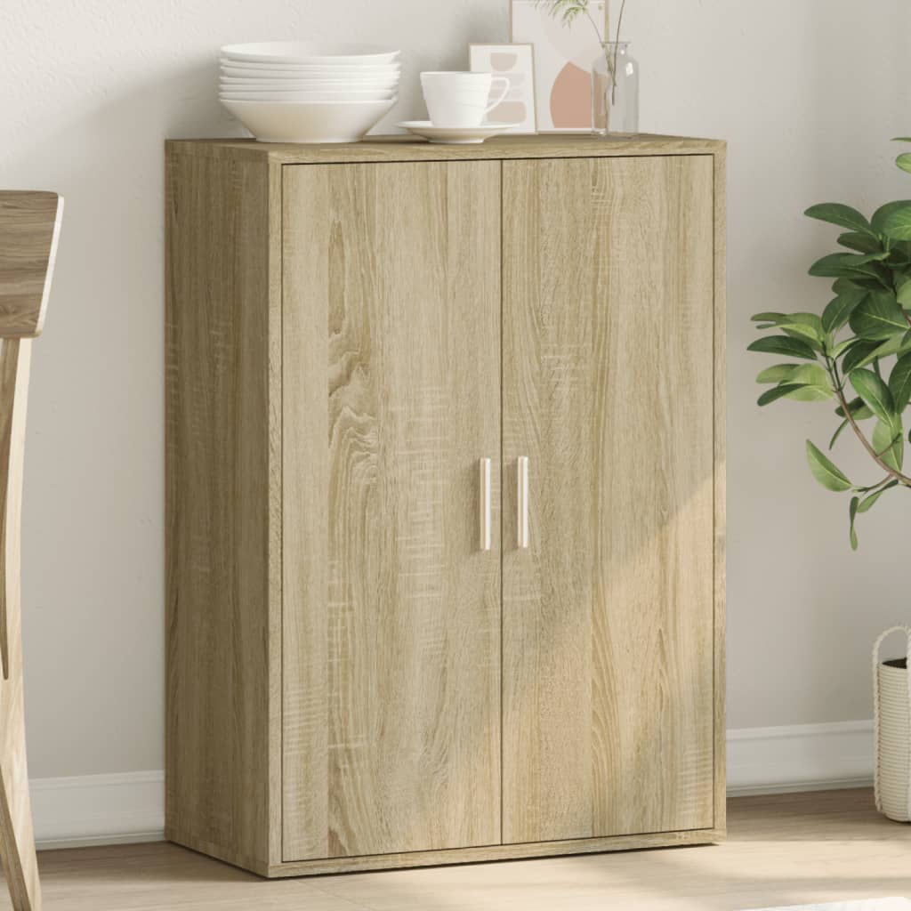 Skjenk sonoma eik 60x31x84 cm konstruert tre