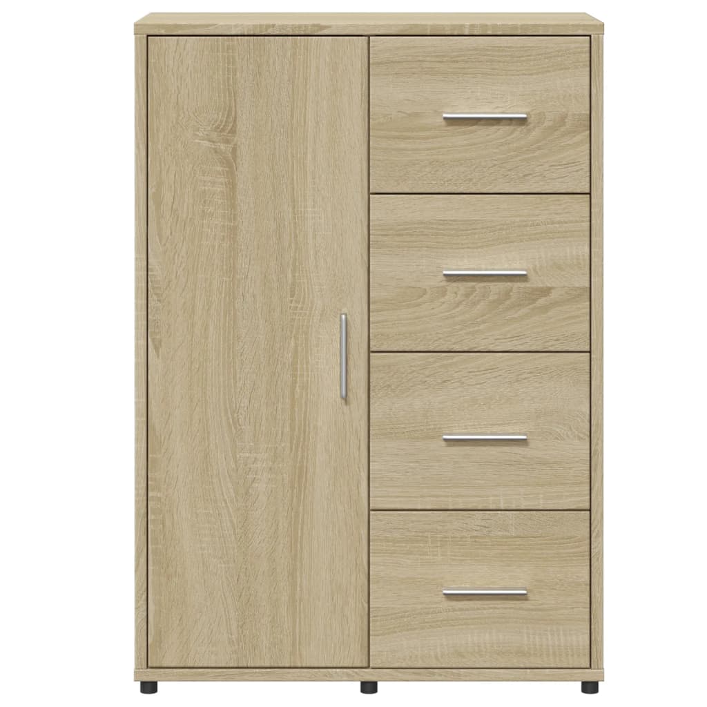 Skjenk sonoma eik 60x31x84 cm konstruert tre
