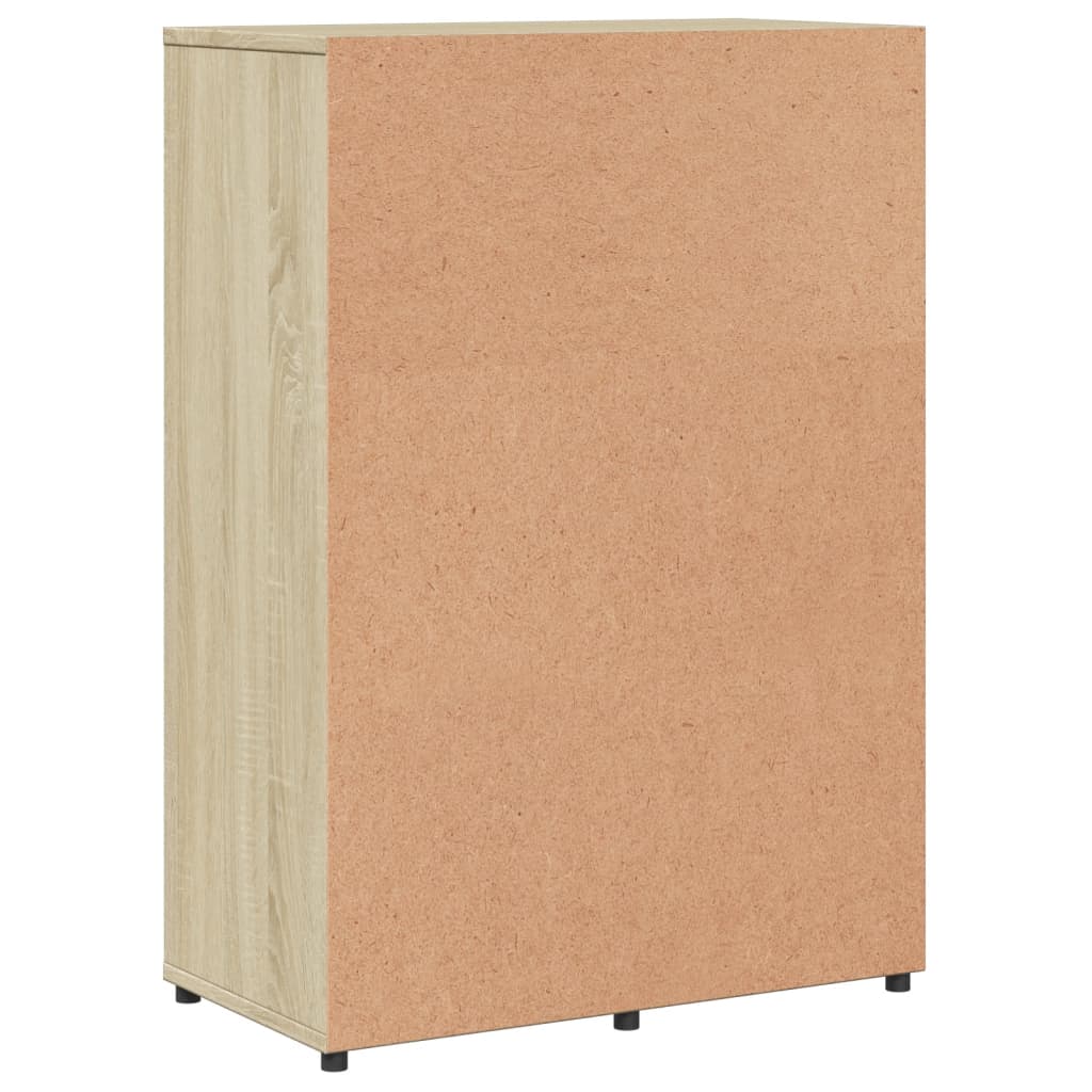 Skjenk sonoma eik 60x31x84 cm konstruert tre