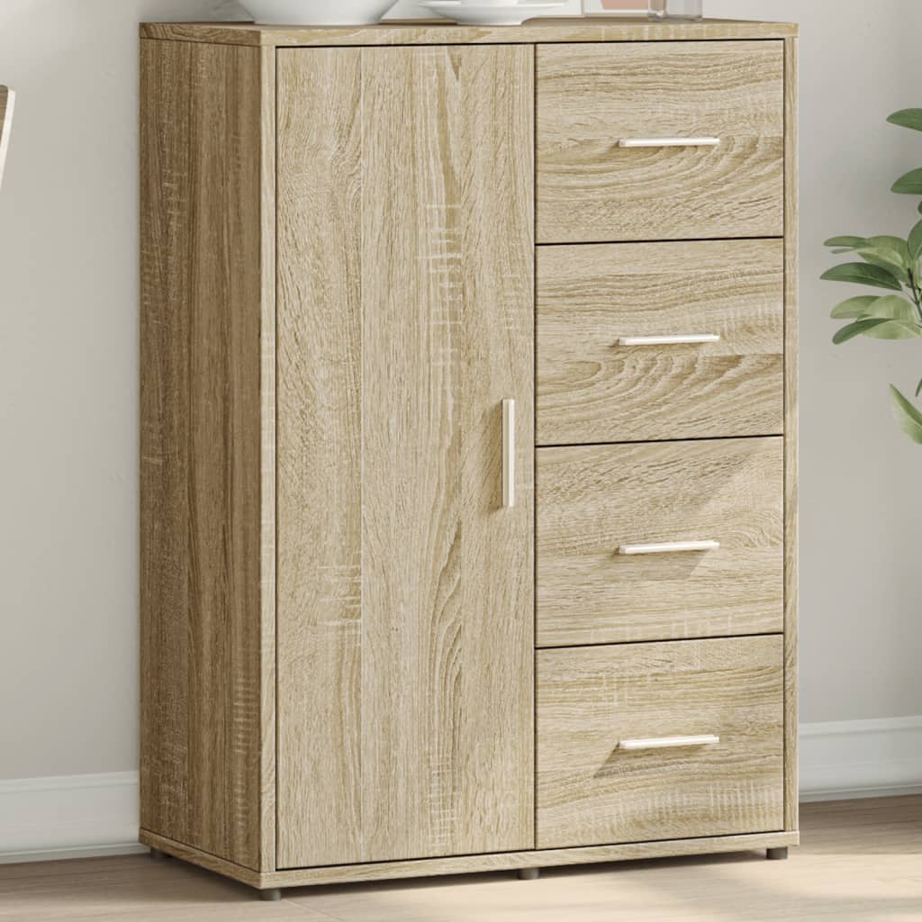 Skjenk sonoma eik 60x31x84 cm konstruert tre