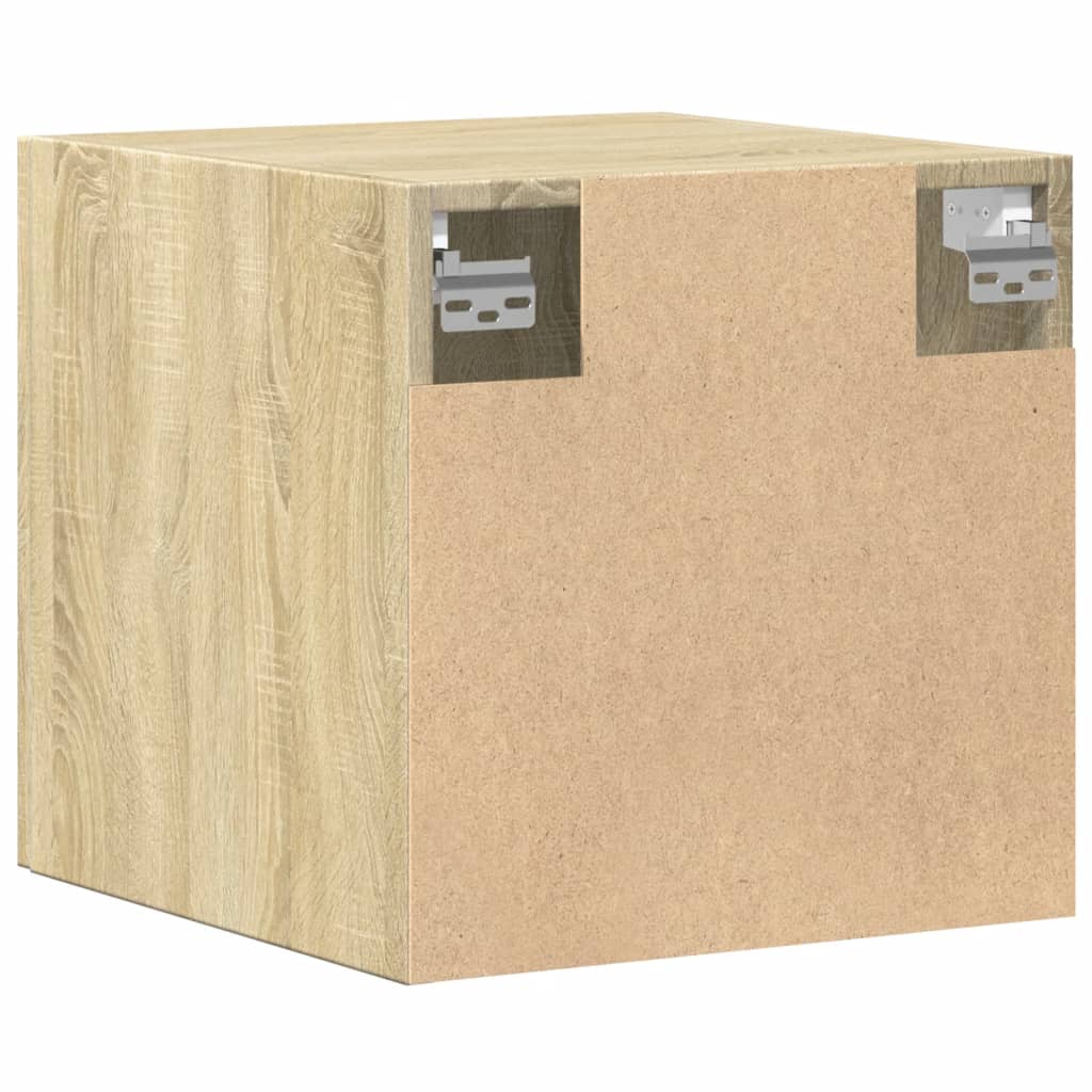 Veggskap sonoma eik 40x42,5x40 cm konstruert tre