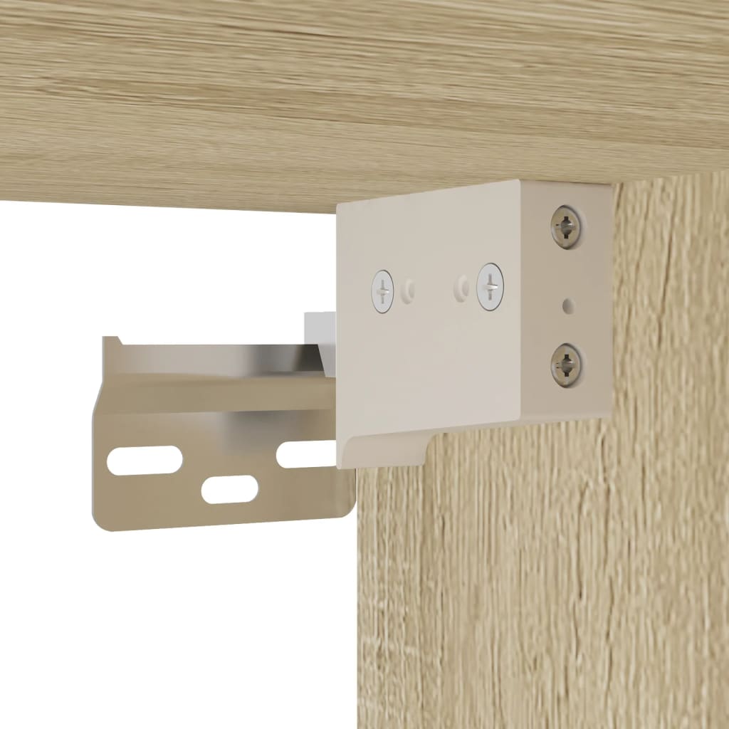 Veggskap sonoma eik 40x42,5x40 cm konstruert tre