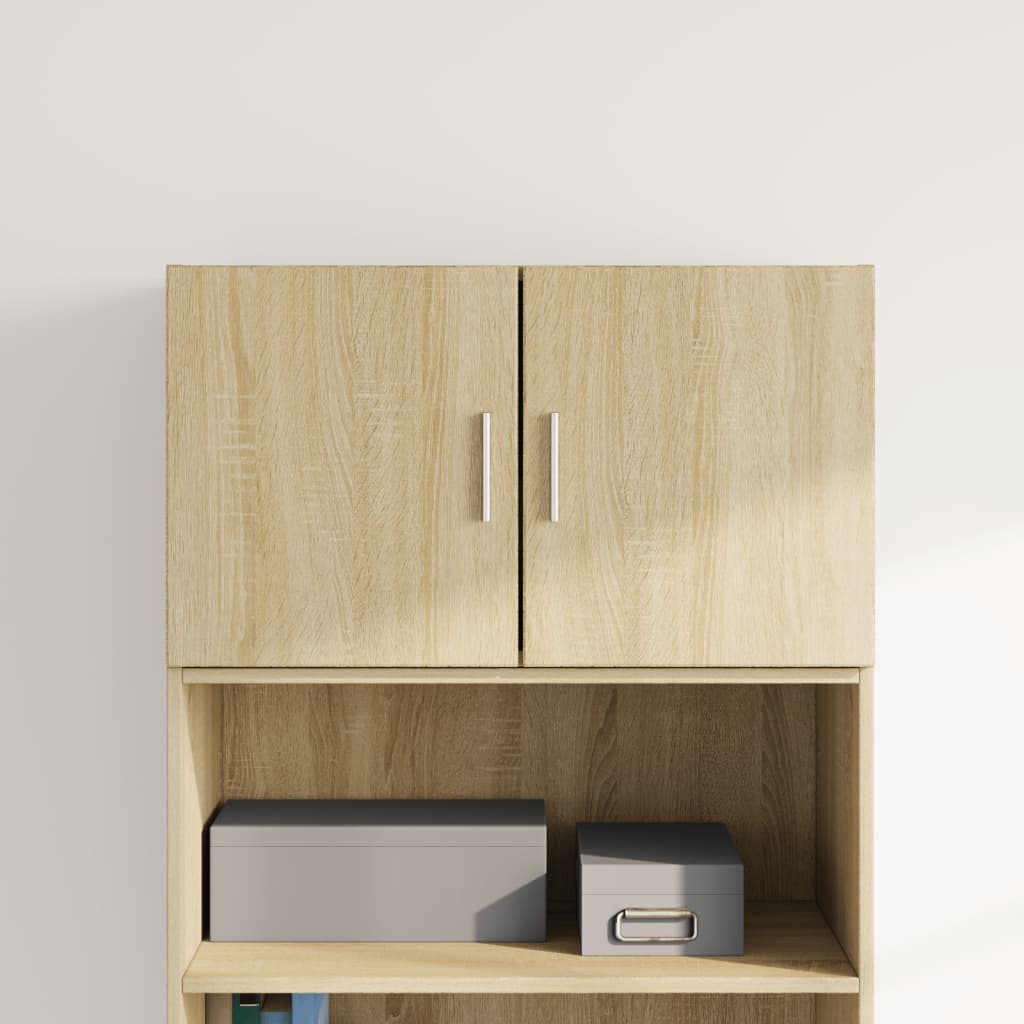 Veggskap sonoma eik 70x42,5x40 cm konstruert tre