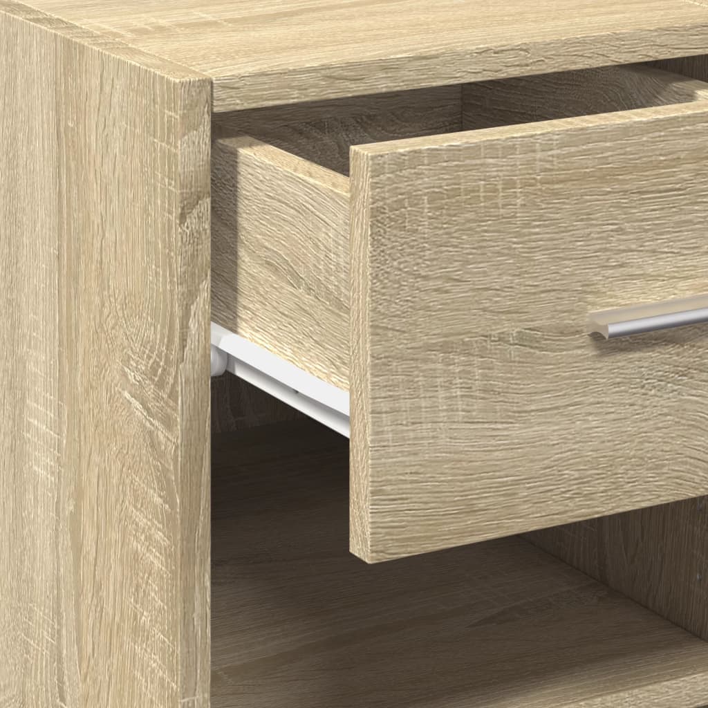 Skjenk sonoma eik 40x42,5x93 cm konstruert tre