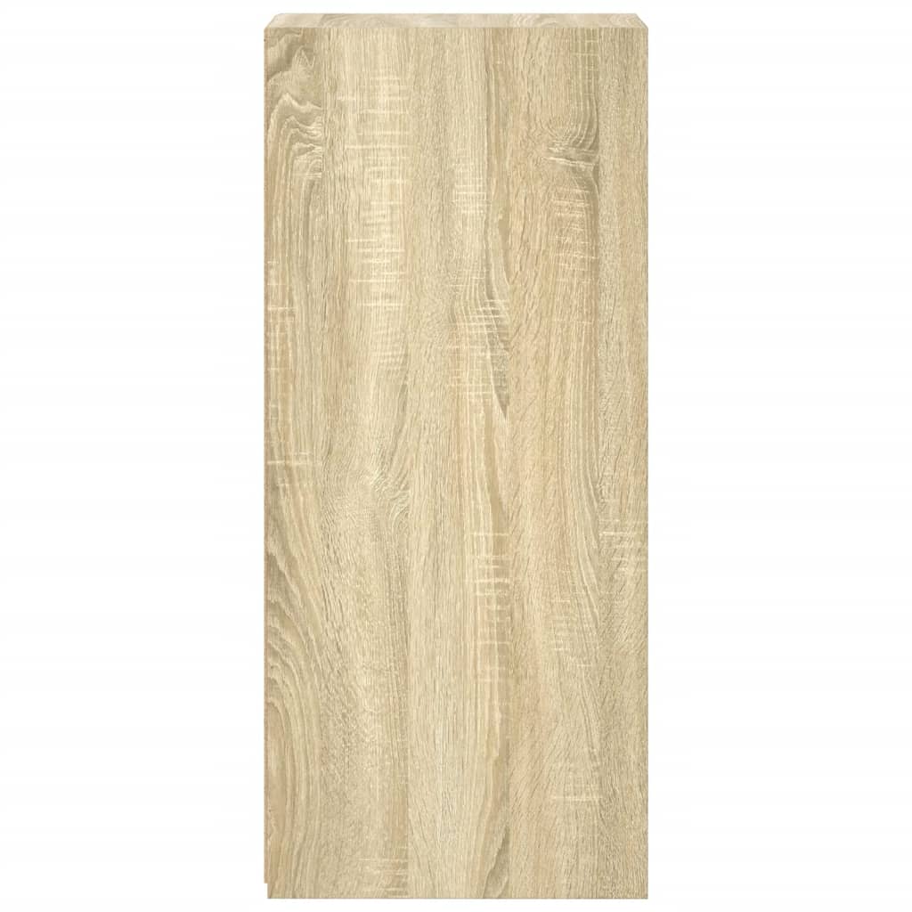 Skjenk sonoma eik 30x41x93 cm konstruert tre