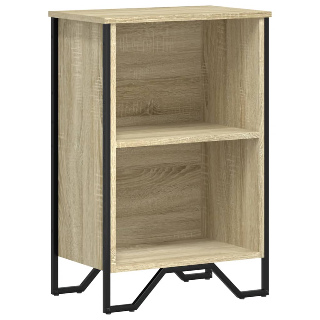 Bokhylle sonoma eik 50x31x74,5 cm konstruert tre