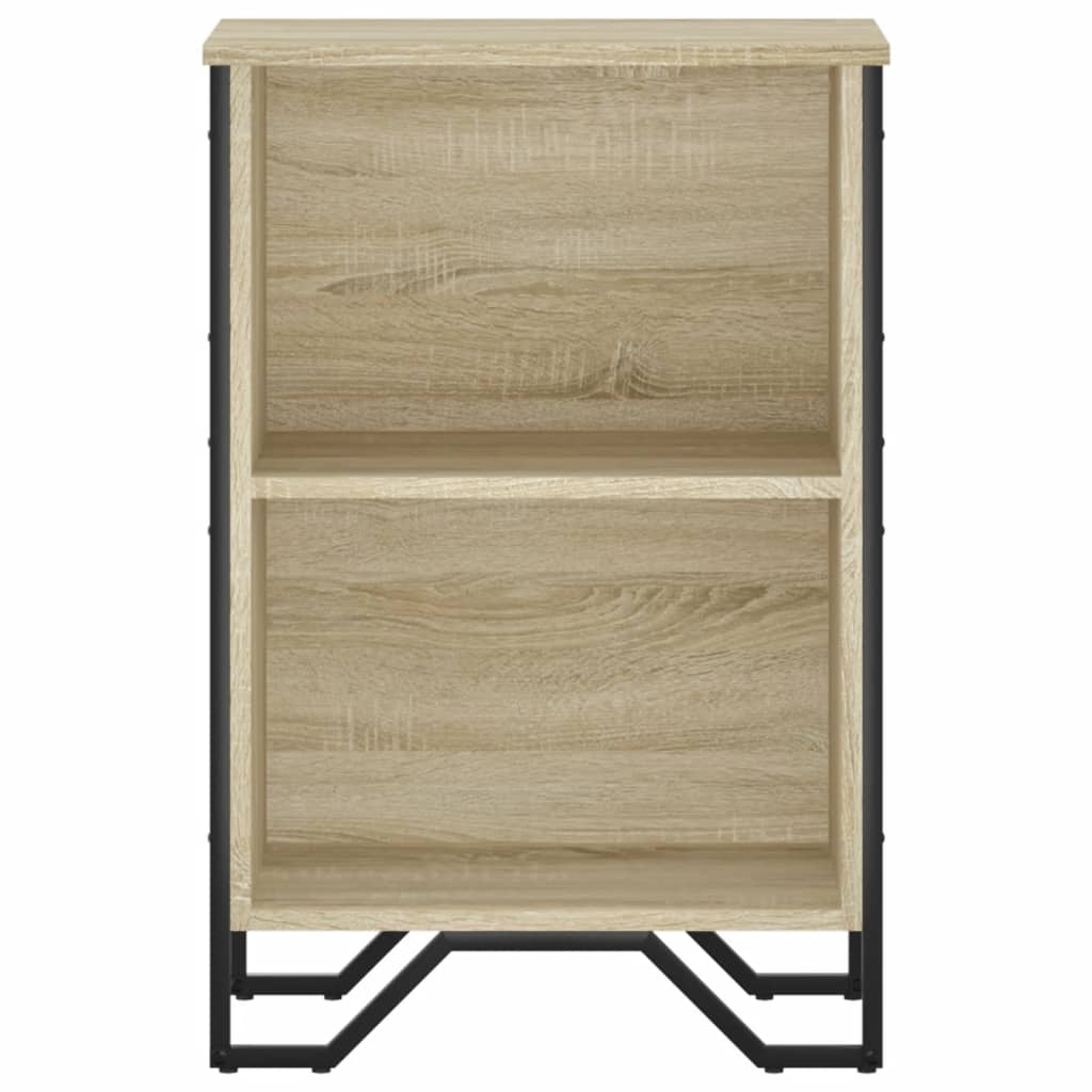 Bokhylle sonoma eik 50x31x74,5 cm konstruert tre