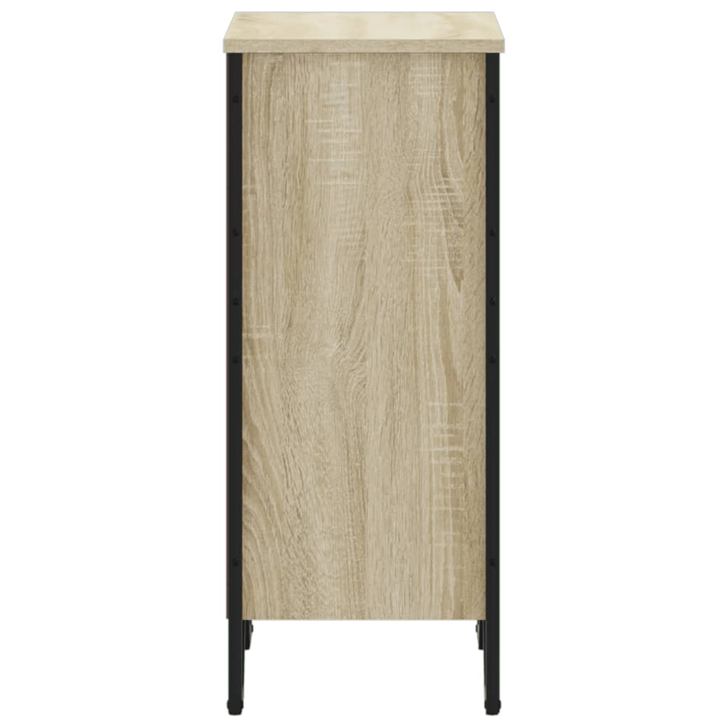 Bokhylle sonoma eik 50x31x74,5 cm konstruert tre