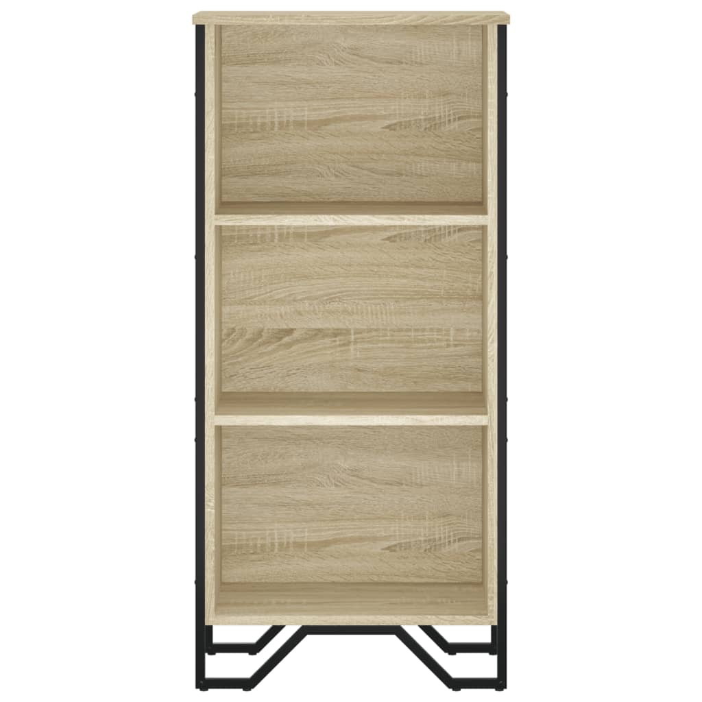 Bokhylle sonoma eik 50x31x106 cm konstruert tre