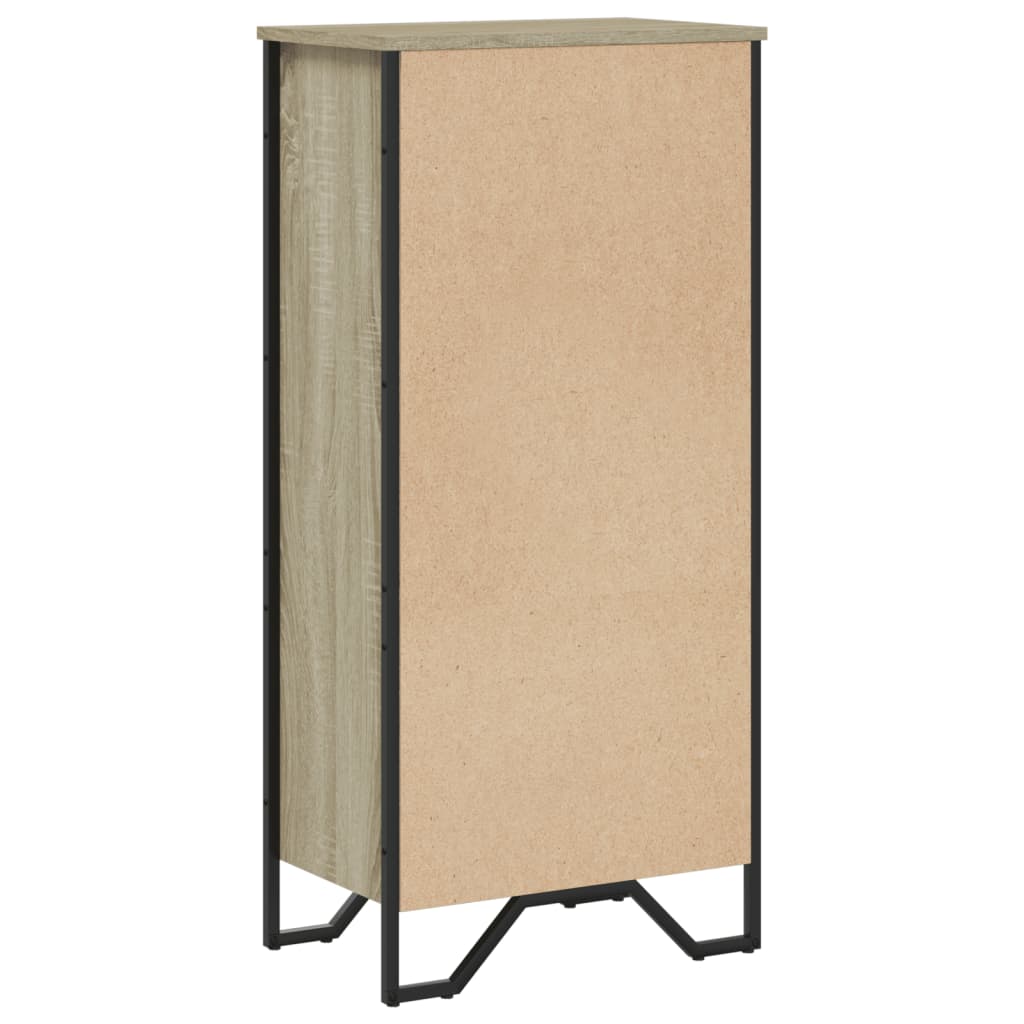 Bokhylle sonoma eik 50x31x106 cm konstruert tre
