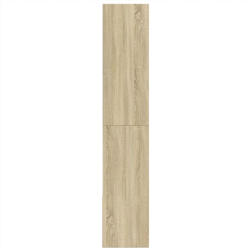 Bokhylle sonoma eik 100x36x189 cm konstruert tre
