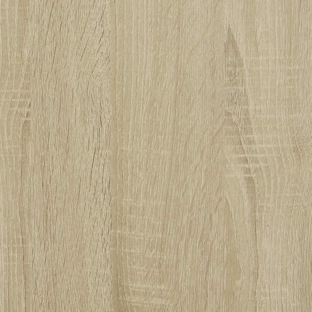 Skjenk sonoma eik 68x35x76 cm konstruert tre og metall