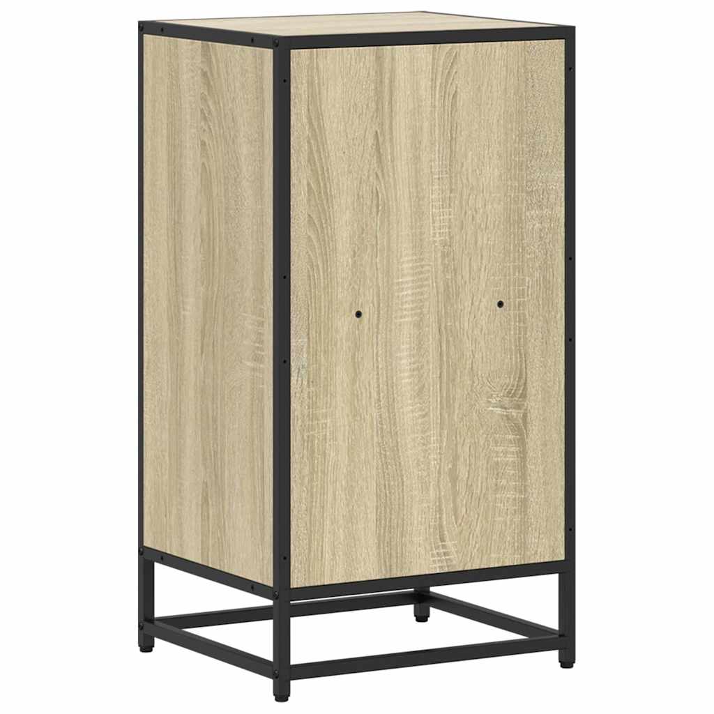 Bokhylle sonoma eik 40x35x76 cm konstruert tre