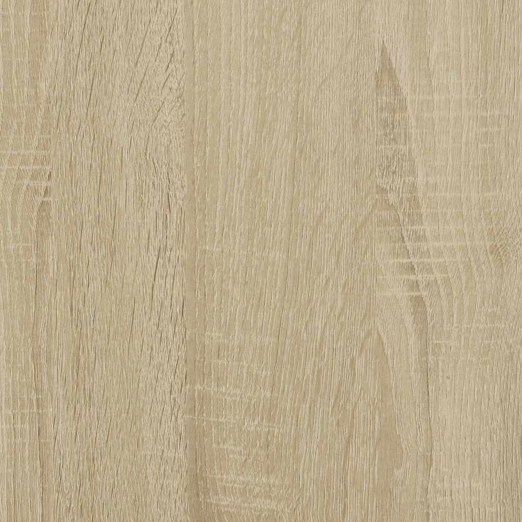 Bokhylle sonoma eik 40x35x76 cm konstruert tre