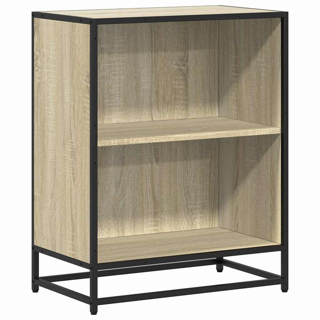 Bokhylle sonoma eik 60x35x76 cm konstruert tre