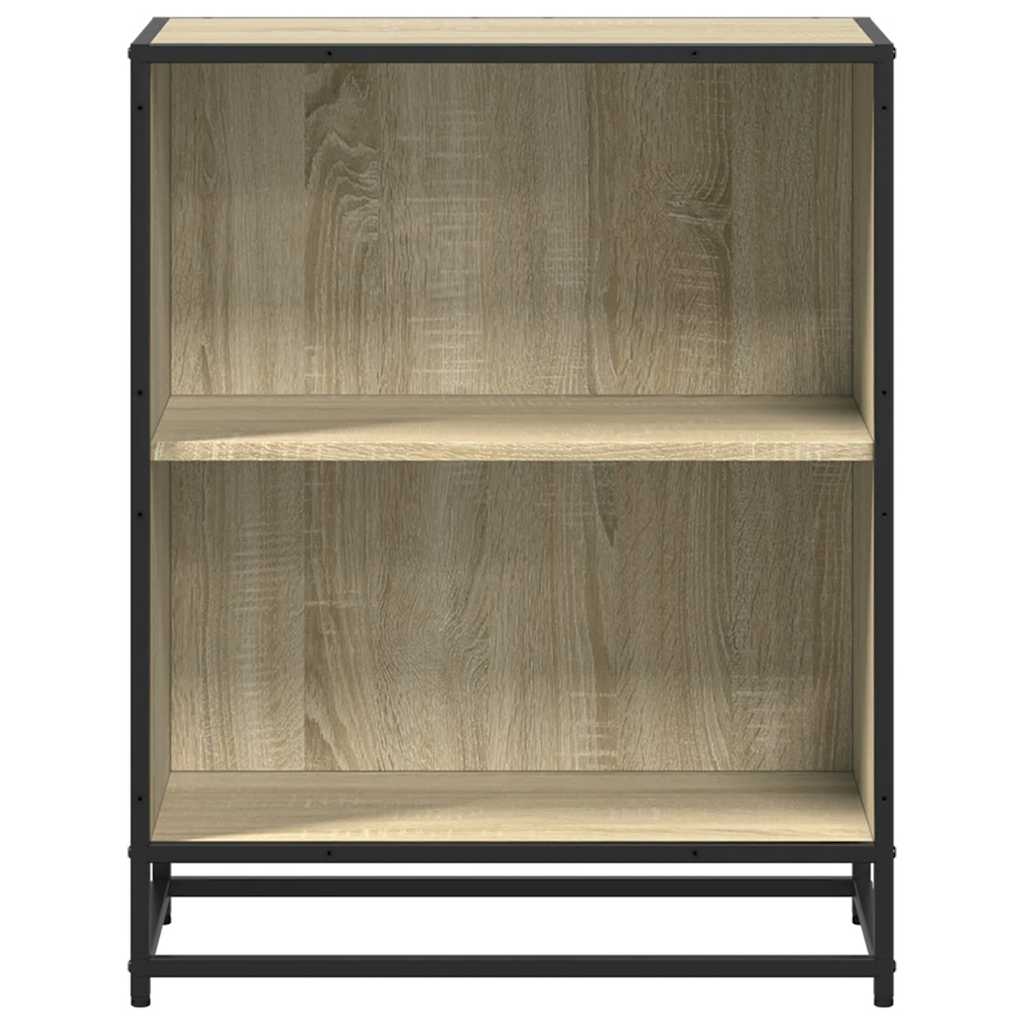 Bokhylle sonoma eik 60x35x76 cm konstruert tre