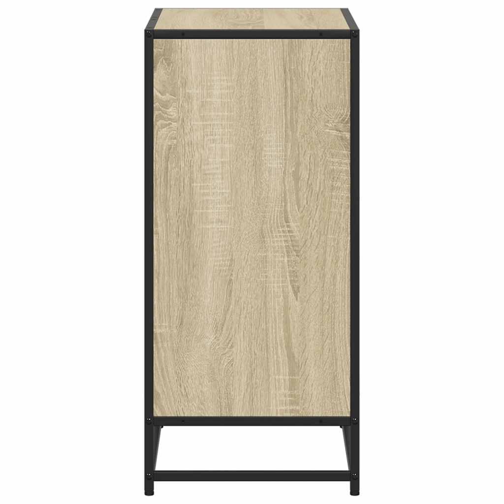Bokhylle sonoma eik 60x35x76 cm konstruert tre