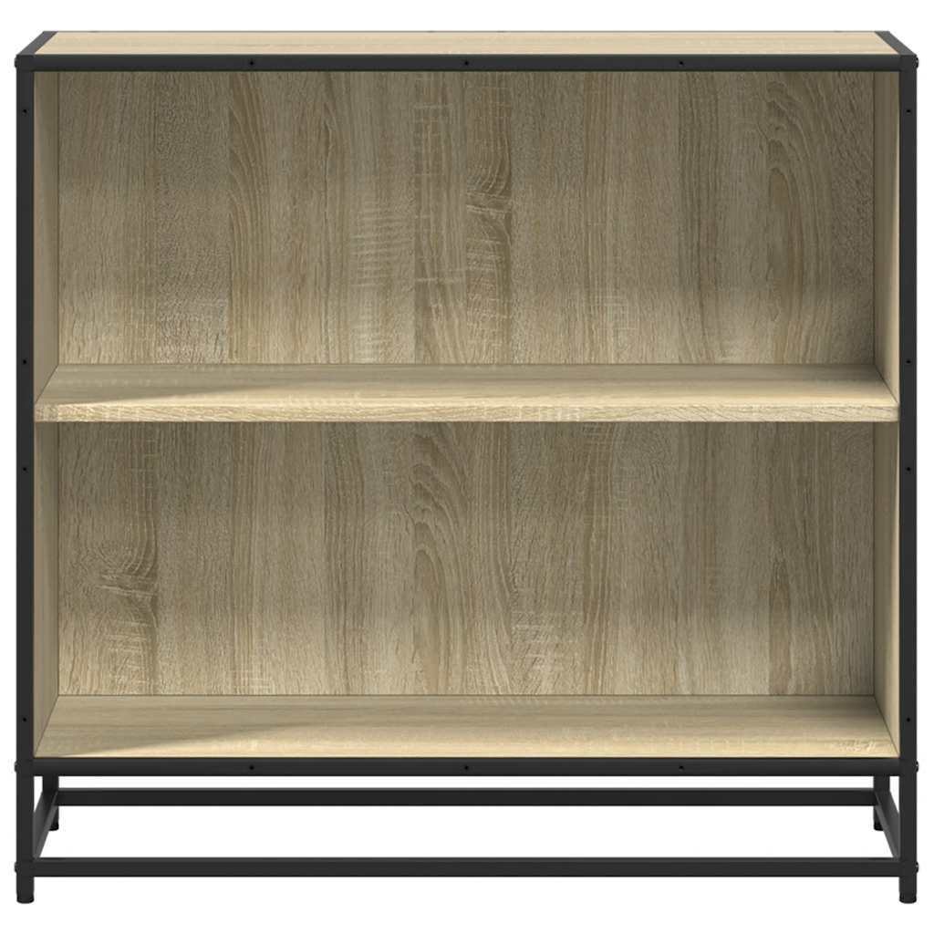 Bokhylle sonoma eik 80x35x76 cm konstruert tre