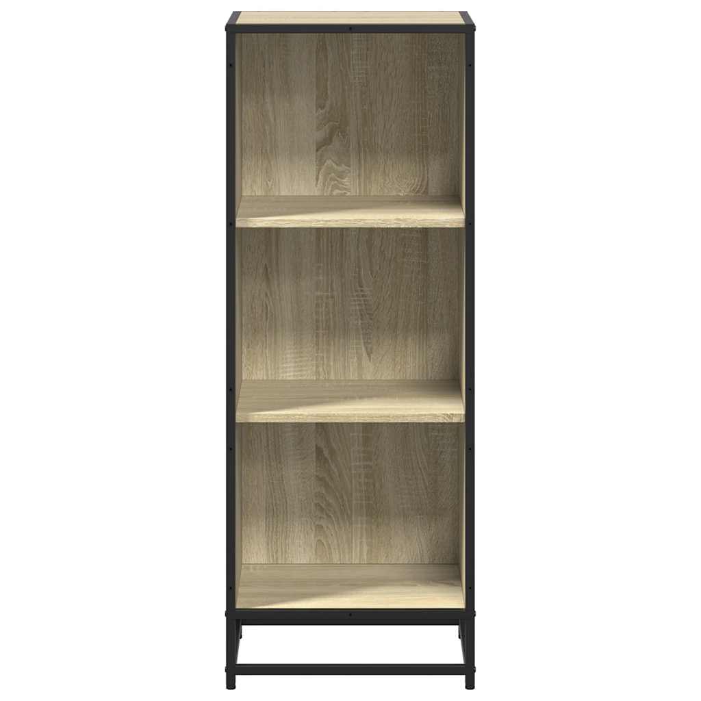 Bokhylle sonoma eik 40x35x107,5 cm konstruert tre