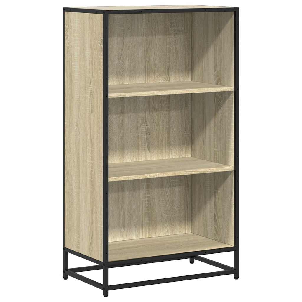 Bokhylle sonoma eik 60x35x107,5 cm konstruert tre