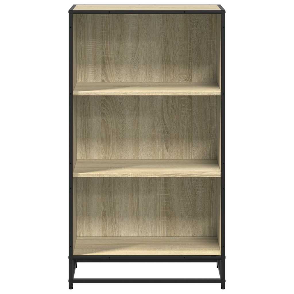 Bokhylle sonoma eik 60x35x107,5 cm konstruert tre