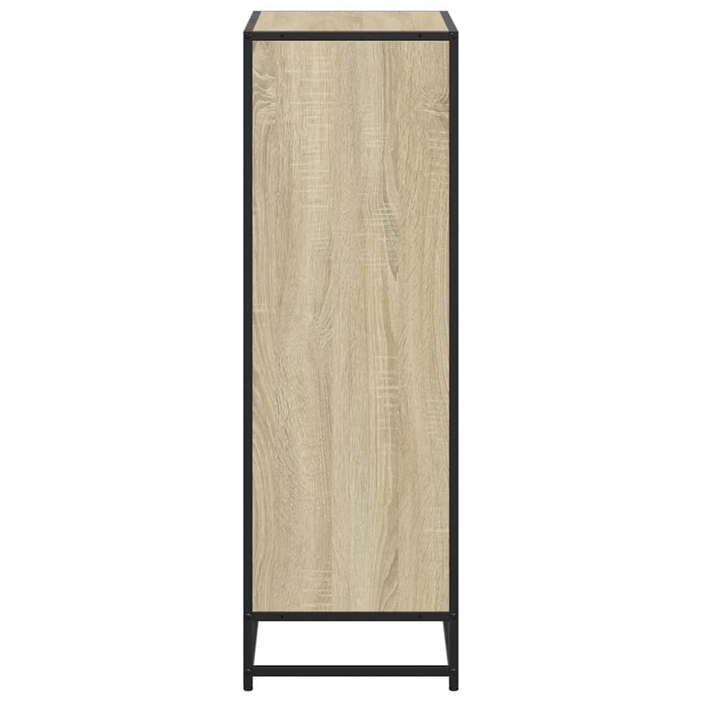 Bokhylle sonoma eik 60x35x107,5 cm konstruert tre