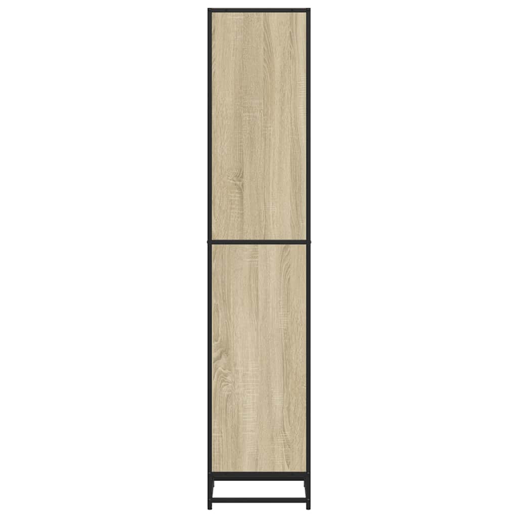 Bokhylle sonoma eik 40x35x170,5 cm konstruert tre