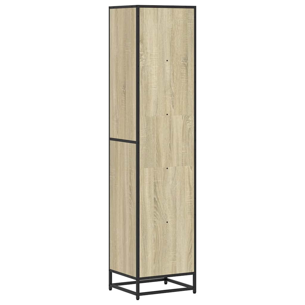 Bokhylle sonoma eik 40x35x170,5 cm konstruert tre