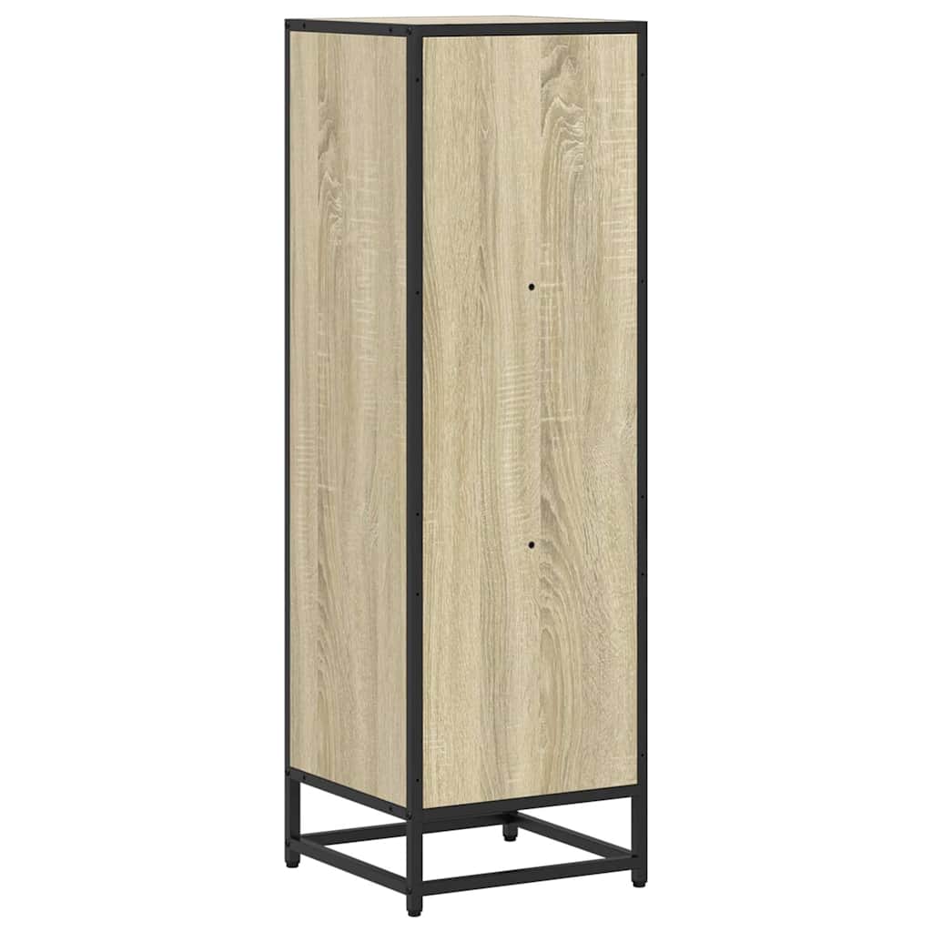 Bokhylle sonoma eik 33,5x33x107,5 cm konstruert tre